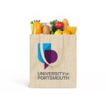 51025 Jute and polyester tote bag